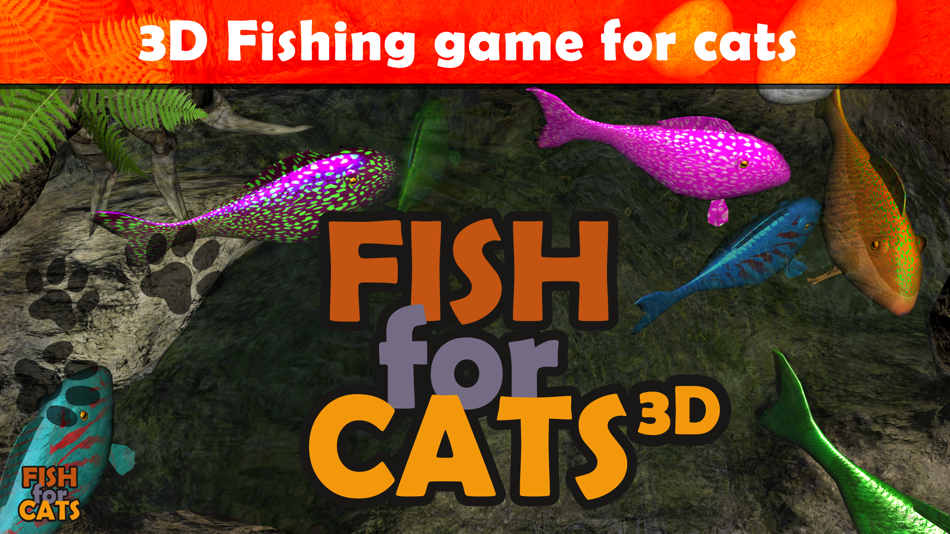 Fish for Cats: 3D fishing game for cats - 0.2.412 - (iOS)