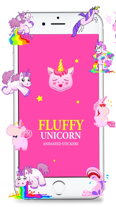 Fluffy Unicorn - Animated screenshot 4