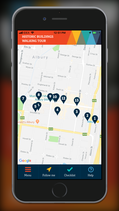 Screenshot #2 pour Albury Historic Buildings Tour