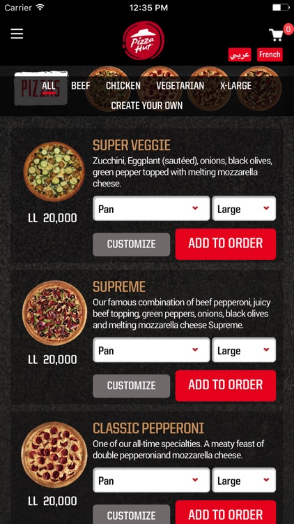 Pizzahut Lebanon