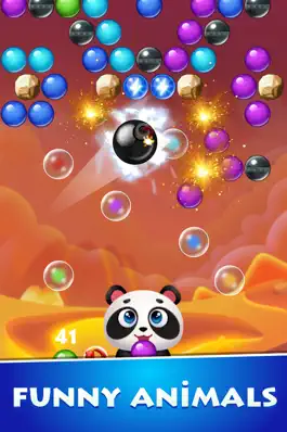 Game screenshot Bubble pop cat rescue match 3 puzzle apk