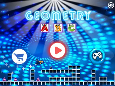 Geometry ABC Neon Dash World : Run & Dancing Line