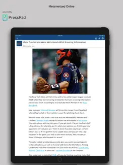 Metsmerized Online iPad image 3