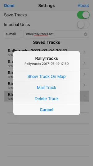 RallyTracks screenshot 3