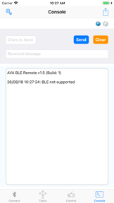 AVA BLE Remote screenshot