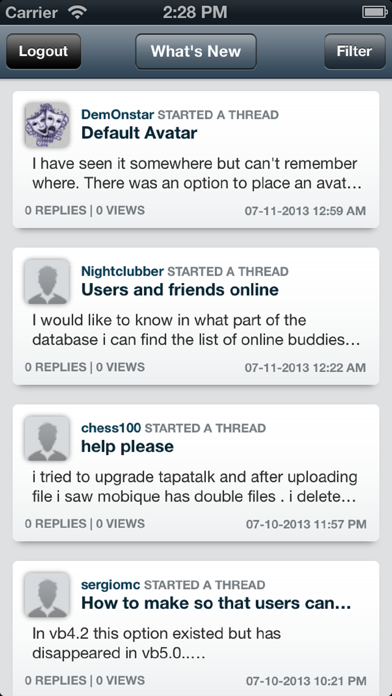 Screenshot #1 pour Stag Owners Club Forum