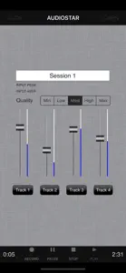 Audiostar Multitrack Mixer screenshot #2 for iPhone