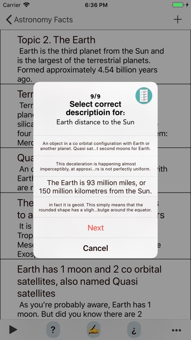 Astronomy Amazing Space Facts screenshot 3