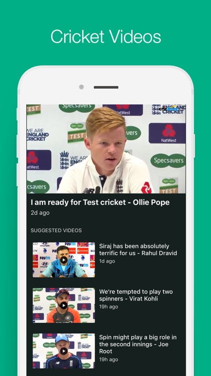 Cricbuzz Cricket Scores & News