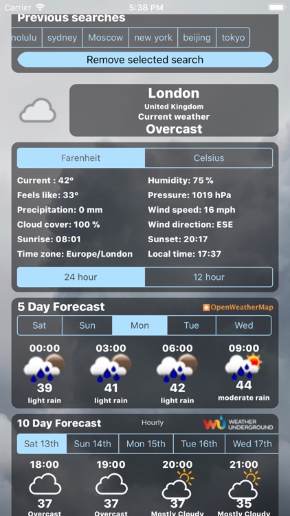 Weather Centre 10 Day Forecast screenshot-3