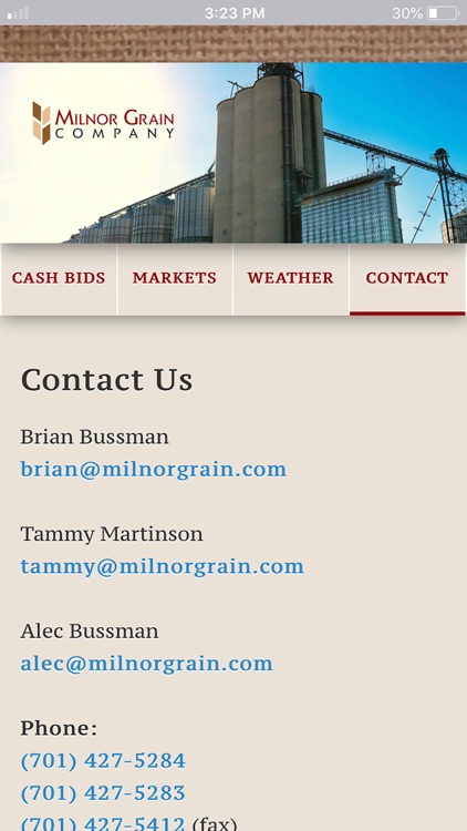 Milnor Grain Company