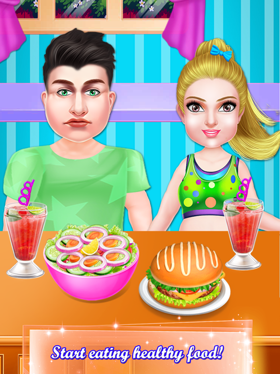 Fitness Girl Secret Love Story iPad screenshot