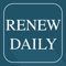 Written by men and tailored for men, Renew Daily - A Men's Devotional is a daily devo app that will help you in your Christian walk every day