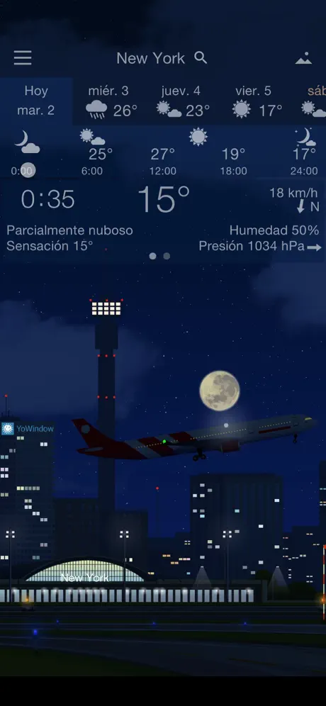 Meteorología Exacta Yowindow