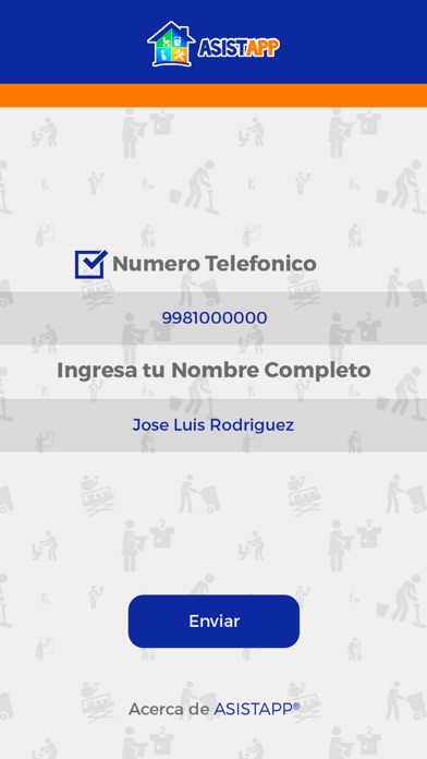 Screenshot #1 pour Asistapp