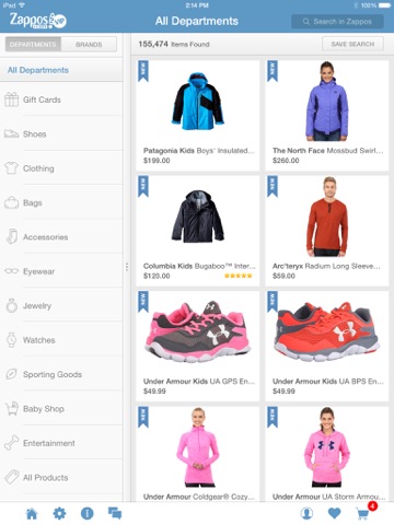 Zappos: Shop shoes & clothes screenshot 2