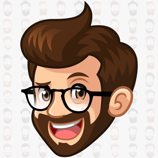 Beard Man : Animated Stickers icon