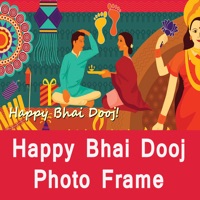 Happy Bhai Dooj Wishes Frame