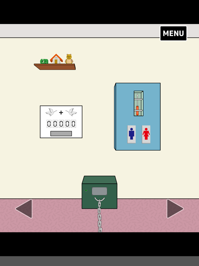 脱出ゲーム　〜雨音の響く部屋〜