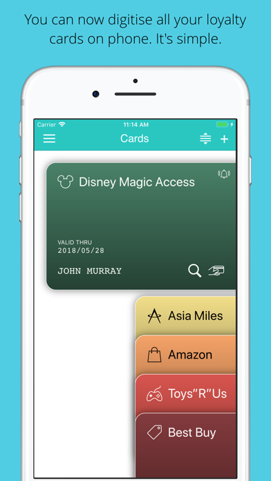Screenshot #1 pour Shop Card - Your Loyalty Cards