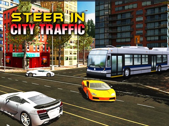 Screenshot #4 pour Traffic Coach Bus Simulator in US City Streets