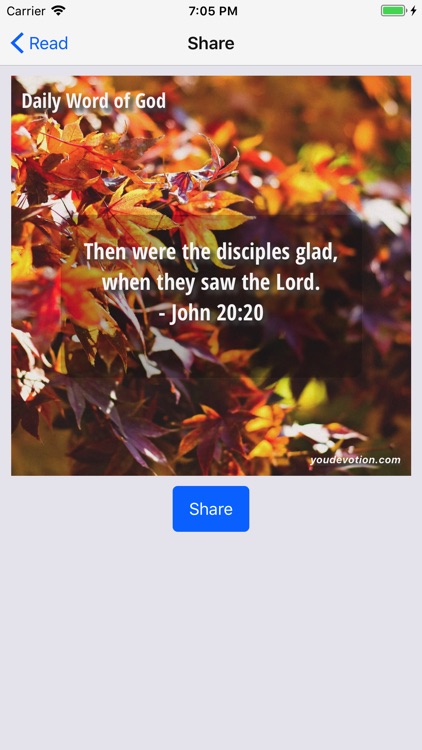 Daily Word of God
