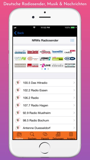 Deutsche Radiosender & Musik on the App Store