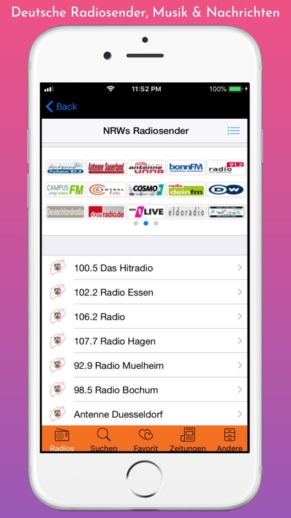 Deutsche Radiosender & Musik screenshot-6