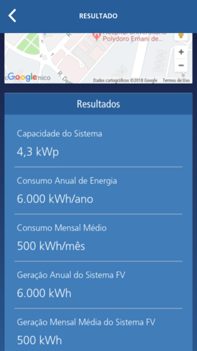 Screenshot #3 pour Simulador Solar - Solution