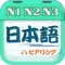 Please enjoy 16 sets of JLPT-N2 old exam papers in listening as well as superior voice quality