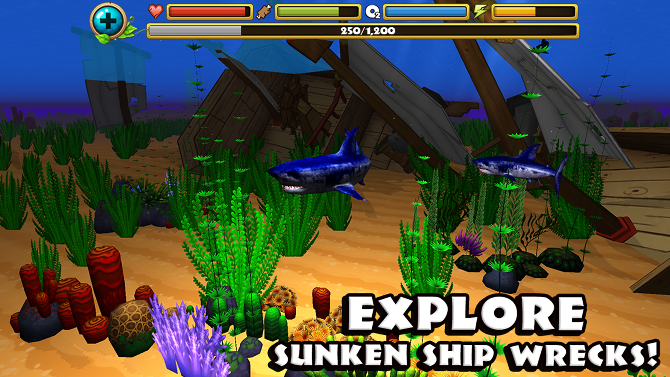 Wildlife Simulator: Shark screenshot 3