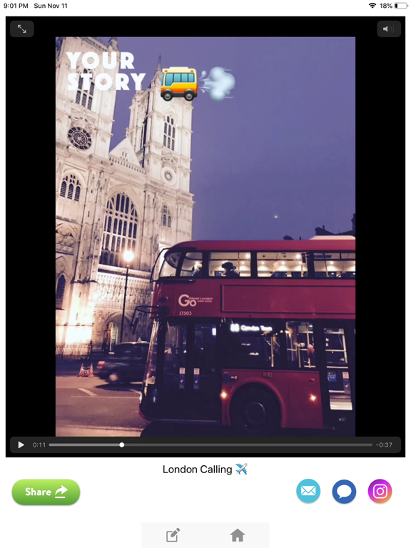 Your Story - Slideshow iPad screenshot 4 - Photo & Video app