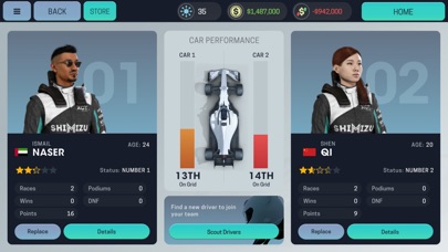 Скриншот Motorsport Manager Mobile 3