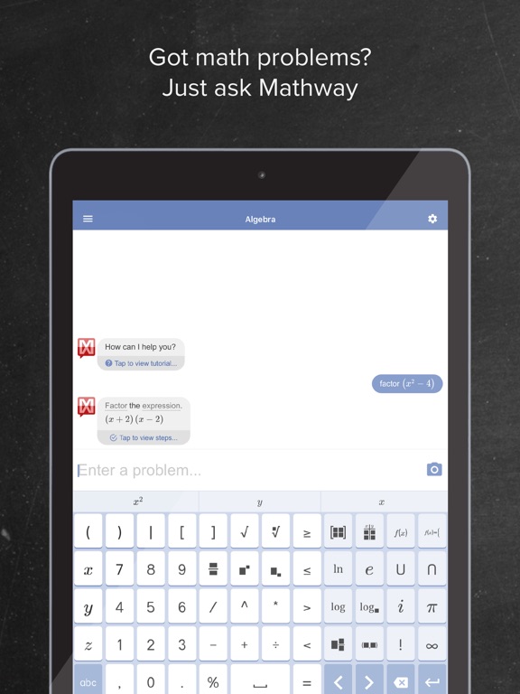 Mathway | App Reviews | BestAppsForKids.com
