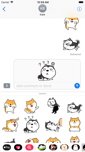 Lovely Dog 2 Stickers(圖1)-速報App
