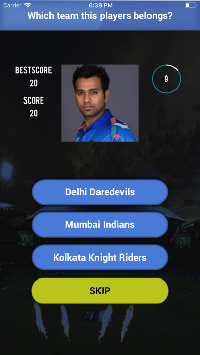 Screenshot 2 of Guess Player Team - IPL Quiz App