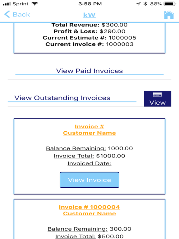 Kenect Business Suite iPad screenshot 6 - Business app