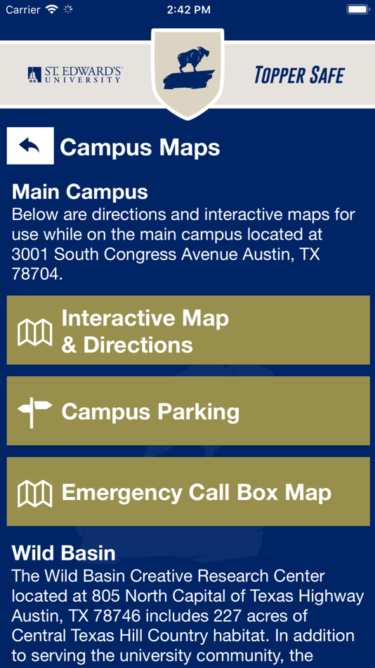 #8. Topper Safe (iOS) 由: St. Edwards University