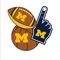 Create, Send and Share Michigan Wolverine pics on GameDay or any day