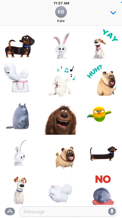 The Secret Life of Pets Stickers