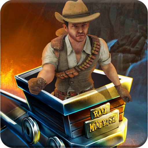 Rail Mine Rush Endless Run icon