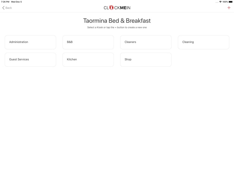 Clock Me In Time & Attendance
