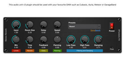 Stereo Reverb AUv3 Pluginのおすすめ画像1