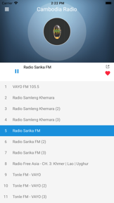 Cambodia Radio Station: Khmer screenshot