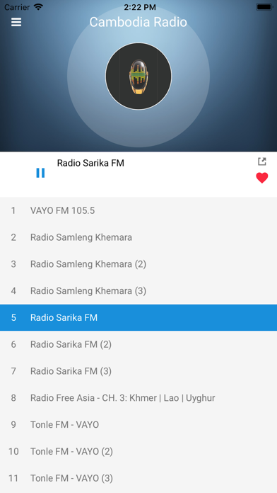 Cambodia Radio Station: Khmer screenshot 4