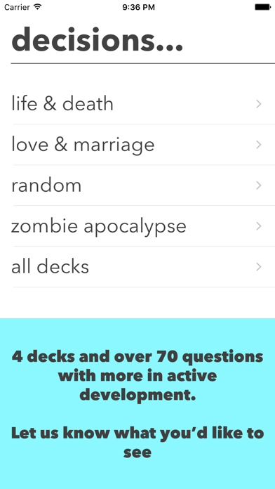 Screenshot #3 pour Decisions Decisions