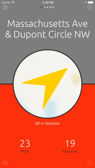 Captura de pantalla de Bicis D.C. — Un App Capital Bike Share De Un Click en iPhone 2