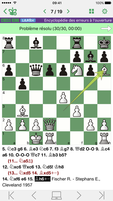 Screenshot #2 pour Erreurs d'ouverture aux échecs
