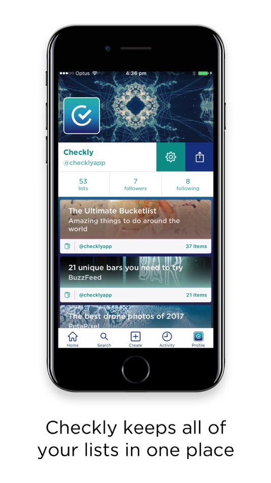 #1. Checkly - Make & Share Lists (iOS) 由: Throwr Pty Ltd
