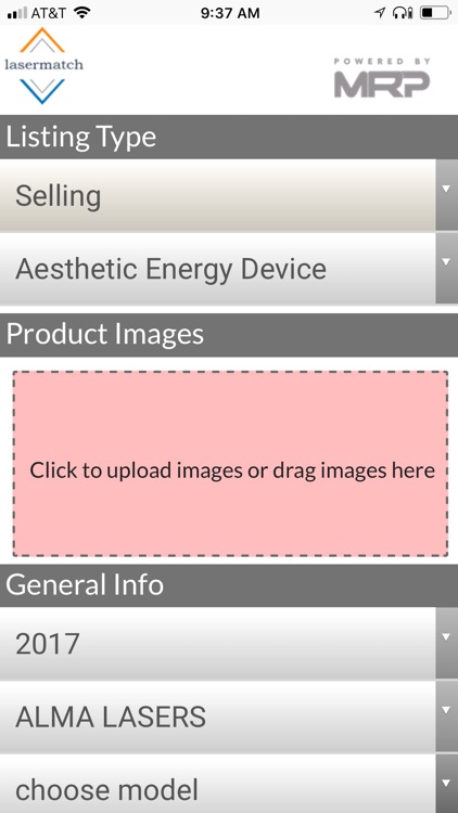 LaserMatch powered by MRP screenshot-3